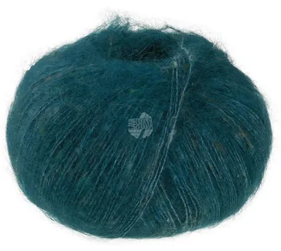 Produktbild von Lana Grossa - Natural Superkid Tweed 0634 tiefseegrün