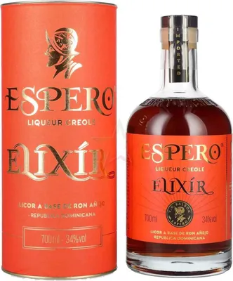 Produktbild von Ron Espero ELIXÍR Liqueur Creole 34 % 0,70 lt.