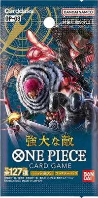Produktbild von OP-03 Pillars of Strength – 1x Booster (Chinesisch oder Koreanisch) – One Piece Card Game – Neu &