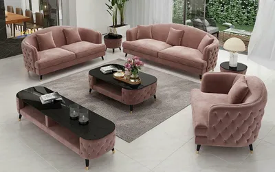 Produktbild von Sofagarnitur Set 3+2+1 3tlg. Neu Graue Moderne JVmoebel