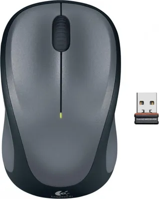 Zdjęcie produktu dla Logitech M235, Oburęczny, Optyczny, RF Wireless, 1000 DPI, Szary