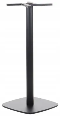 Immagine prodotto di Base per tavolo in metallo SH-3050-3/H, per ufficio, hotel, ristorante, dimensioni 49,8x49,8x109,5 cm, nero