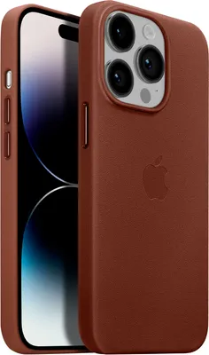 Zdjęcie produktu dla Apple Leather Backcover MagSafe dla Apple iPhone 14 Pro Max - Umber