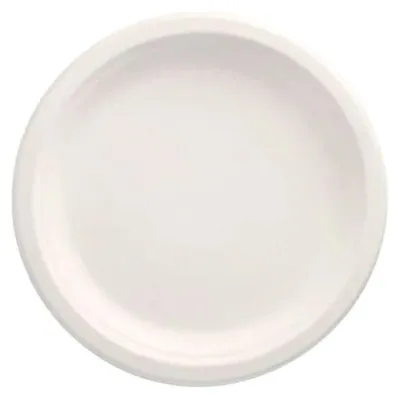 Produktbild von PAPSTAR Zuckerrohr-Teller "pure" rund 230 mm 12 Stück