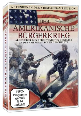 Zdjęcie produktu dla Der amerikanische Bürgerkrieg (3 DVDs)