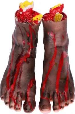 Productafbeelding van Gebroken lichaamsdelen - Decoratie - Halloween - Horror - Bloedig - Gescheiden handarm - Rekwisiet - Kostuumspel