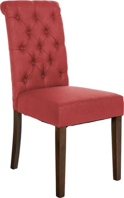 Produktbild von Esszimmerstuhl Lisburn  Stoff rot