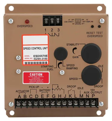 Einstellbarer Generator-Drehzahlregler ESD5570E, 12V/24V