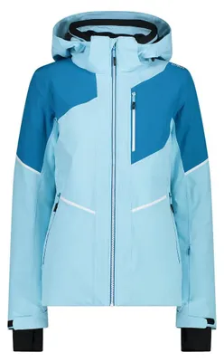Immagine prodotto di Giacca da sci da donna CMP, modello "Damen", con zip frontale e cappuccio, colore blu, taglia 42