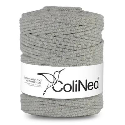 Produktbild von Baumwollkordel, geflochten ColiNea 5mm 200m grau ColiNea mit Baumwollkern geflochten