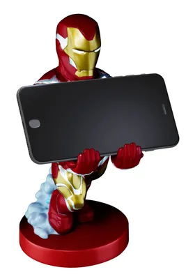 Obrázek produktu pro Exquisite Gaming Cable Guys Iron Man, Herní ovladač, Mobilní telefon/smartphone, Pasivní držák, Vnitřní, Zlato, Červená, Stříbrná