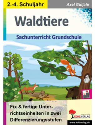 Produktbild von Waldtiere / Sachunterricht Grundschule