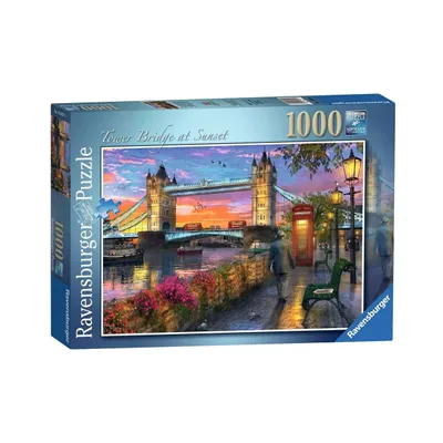 Produktbild von Ravensburger Tower Bridge Kontur-Puzzle 1000 Stck(e) Kunst