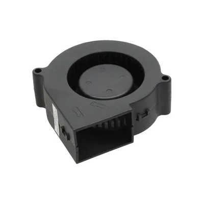 Zdjęcie produktu dla Titan TFD-B7530M12B 76,2 x 72 x 29,5 mm, konstrukcja promieniowa, 2 łożyska kulkowe, czarny