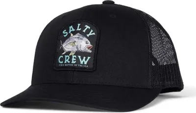 Zdjęcie produktu dla Salty Crew Ulua Retro Trucker Cap Czarny Mężczyźni, Kobiety Czarny Jeden Rozmiar