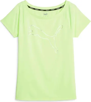 Produktbild von Puma Train Favorite Cat T-Shirt Damen, grün, S