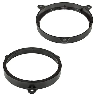 Produktbild von Lautsprecherringe Adapter Halterungen kompatibel mit Toyota Yaris Avensis Corolla für 165mm DIN Lautsprecher