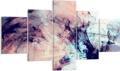 Produktbild von Bild auf Leinwand - Leinwandbild - Abstraktion modern - 125x70cm - Wand Bild - Wanddeko - Leinwanddruck - Bilder - Kunstdruck - Wanddekoration - Leinwand bilder - Wandkunst - EA125x70-3423