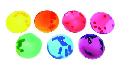 Produktbild von EDUPLAY 110-201 Flüssigkeitskreise, bunt, 7-teilig (1 Set)