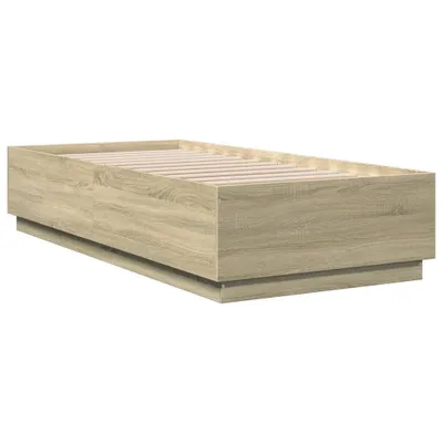 Produktbild von Bettgestell Sonoma-Eiche 90x200 cm Holzwerkstoff