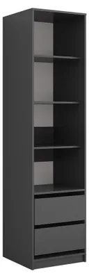 Produktbild von Kleiderschrank Vicco Elmo Anthrazit 50 x 200 cm, Model 60712