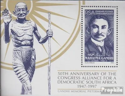 Produktbild von Briefmarken Südafrika 1997 Mi Block55 (kompl.Ausg.) postfrisch Kongressallianz