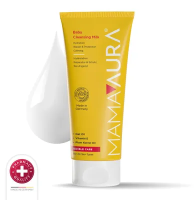 Produktbild von Mamaaura, Baby, Hydratisierende Reinigungsmilch, 200 ml