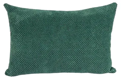 Produktbild von Dekokissen 60x40 Zefir Dot Flaschengrün Samt