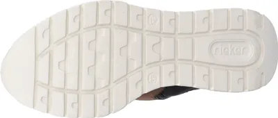 Produktbild von Rieker Damen Schnürboots modern Stiefelette Warmfutter Schnürung M6012, Größe:42 EU, Farbe:Braun