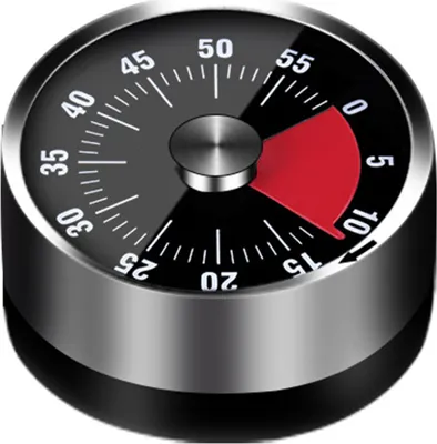 Produktbild von Küchentimer aus Edelstahl, ultrapräzise Zeitmessung, ergonomisches Tastendesign, magnetischer Timer, LED-Anzeige, Uhrwerk, multifunktionaler Kochtimer für Klassenzimmer, Büro, Fitnessstudio