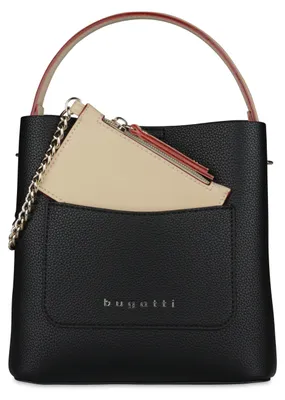 Image de bugatti sac à main sac à épaule bandoulière Ella Top Handle Bag Black noir