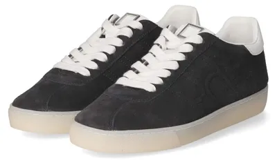 Image de Baskets basses pour femmes Högl, couleur bleu, en cuir velours, taille 40
