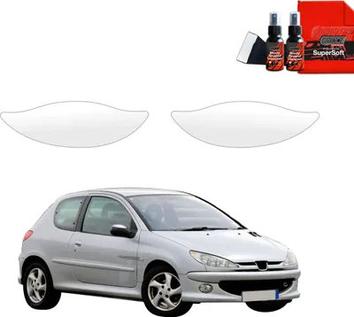 Produktbild von 2in1 Schutzfolie für Türgriffmulden - Peugeot 206 (1998-2009) Grizz Protector
