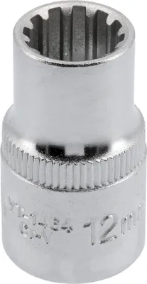 Obrázek produktu pro YATO Nástavec 1/2" 12 mm vícezubý YT-1464