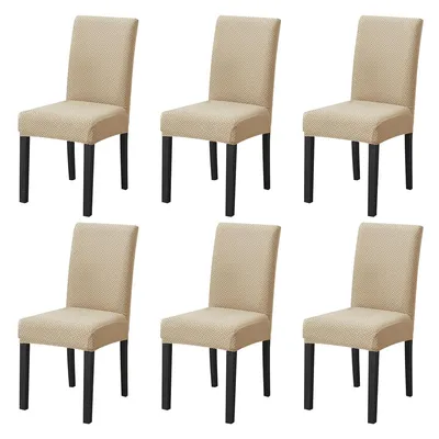 Obrázek produktu pro 4 kusy Elasticity Elastan židle kryty pro jídelnu Hotel Banket, Brown