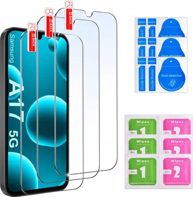 Immagine prodotto di 3x VETRO TEMPERATO 9H per Samsung A17 5G set da 3 pezzi