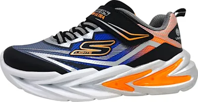 Immagine prodotto di Scarpe sportive Skechers S Lights Flex-Glow Ultra, sneakers per bambini, colore verde, adatte anche per il tempo libero