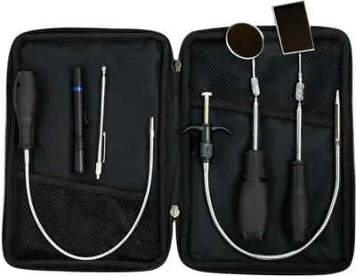Immagine prodotto di Hesse Industrie Inspektions-Set 6-teilig mit Tasche Magnetheber Krallengreifer