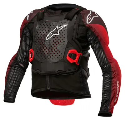 Imagen del producto de Protector corporal BIONIC TECH YOUTH, ALPINESTARS, para niños (negro/blanco/rojo, talla L/XL)