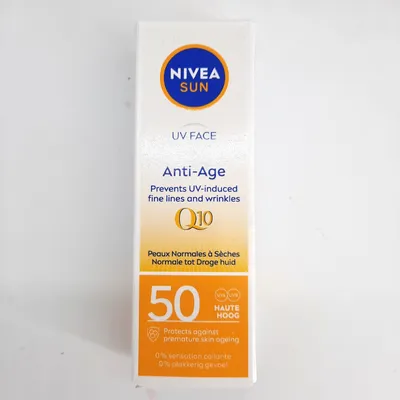 Produktbild von NIVEA SUN Gesicht Anti Aging LSF 50 1 x 50 ml Creme Schutz Täglich