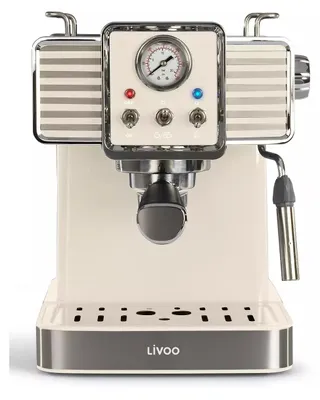 Image de Machine à expresso 15bars crème - Livoo - DOD174C -