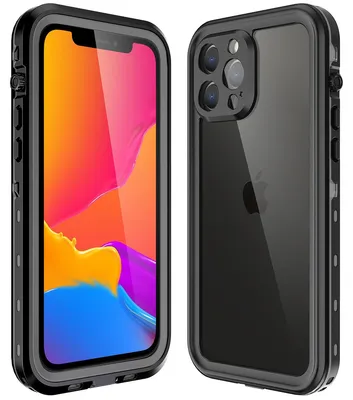 Produktbild von Dot Plus Waterproof Case für das Apple iPhone 13 Pro Max - Schwarz