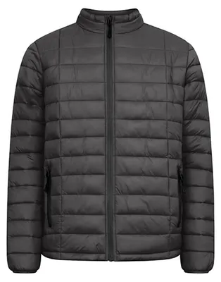 Produktbild von Herren Wattierte Jacke mit Stehkragen, Kinnschutz und wasserdichten Reißverschlüssen