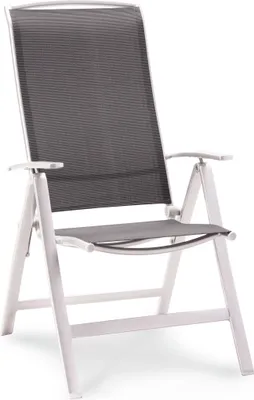 Produktbild von BEST Gartenstuhl mit Armlehnen Palermo grau, 1 St.