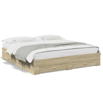 Obrázek produktu pro VidaXL 3280365, Dub, 183 cm, 2,03 m, 32 cm, 1800 x 2000 mm, 1 kusů