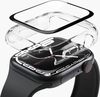 Image de Vonmählen étui transparent pour Apple Watch Series 8 & 9