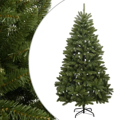 Zdjęcie produktu dla Sztuczna choinka zawiasowa ze stojakiem, zielona, 270 cm