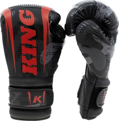 Produktbild von King Pro Boxing Shogun 3 Boxhandschuhe schwarz rot