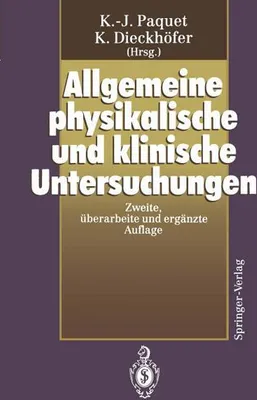 Obrázek produktu pro Allgemeine physikalische und klinische Untersuchungen