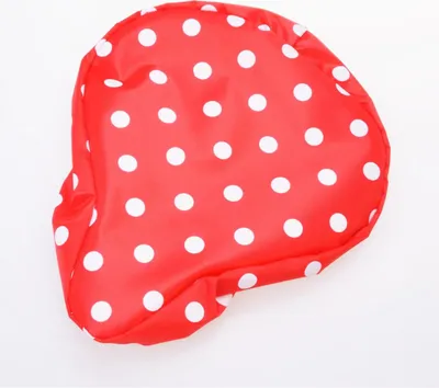 Produktbild von Filmer 47.014 Fahrrad Satteldecke Dotty rot mit weißen Punkten